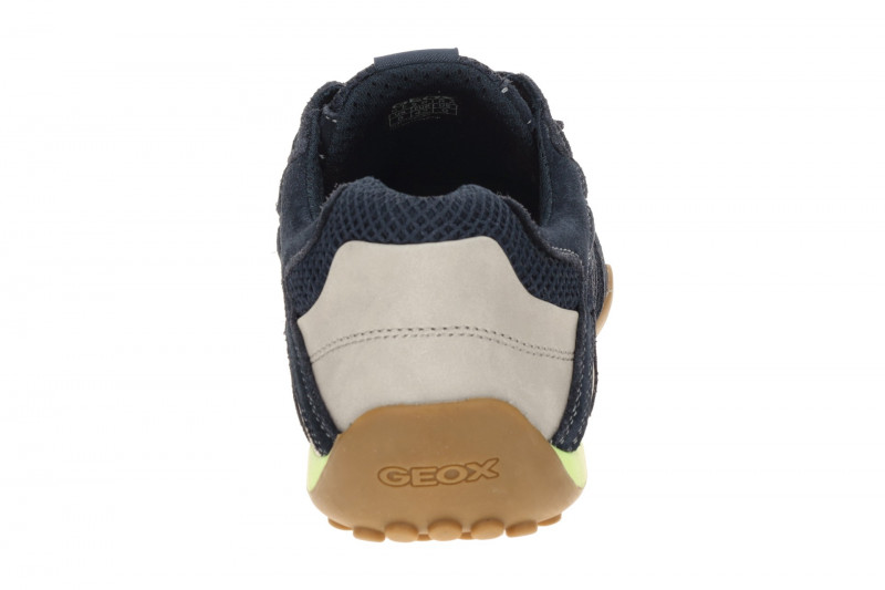 Geox Snake Schuhe dunkelblau neon grün U55MNA