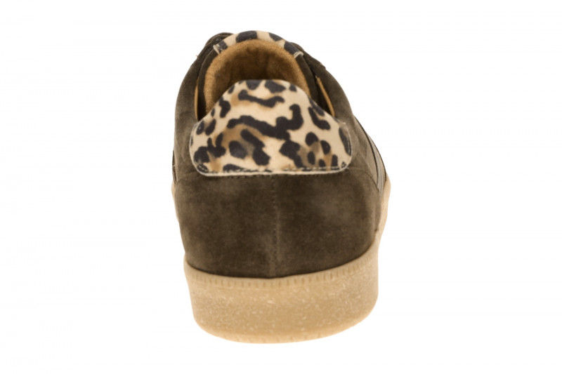 Gabor Schuhe Retro-Sneakers braun Leo Velour 6011.01.003