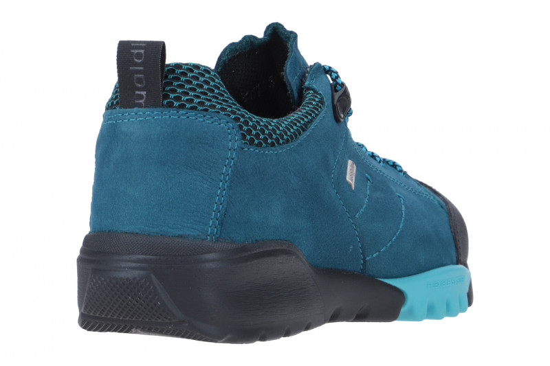 Waldläufer Amiata Schuhe blau lago H-Weite wasserdicht