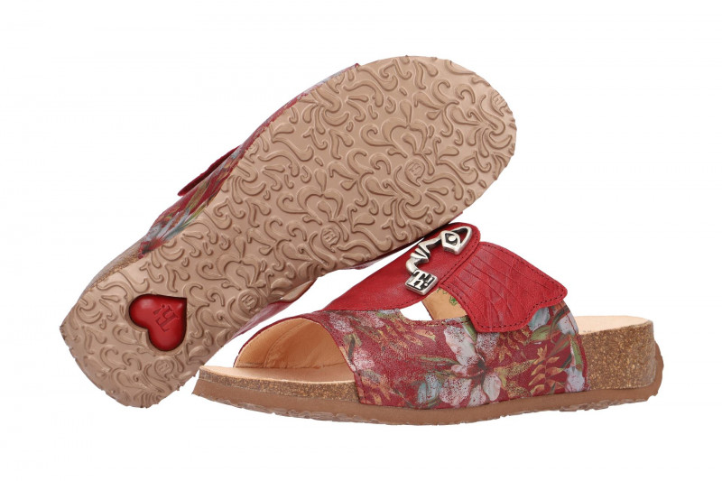 Think Mizzi Pantolette rot effekt tahiti 4-84352-74