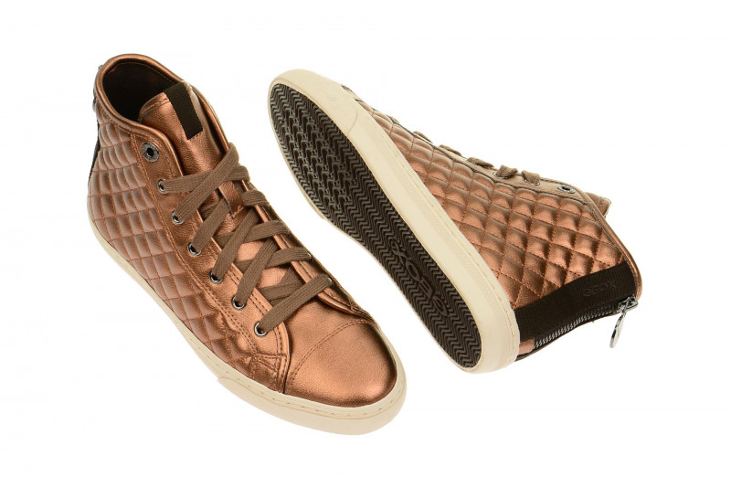 Geox New Club Stiefel kupfer metallic D4258A