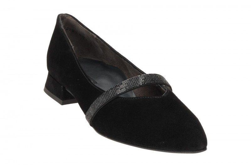 Paul Green Pumps schwarz Velour 1116