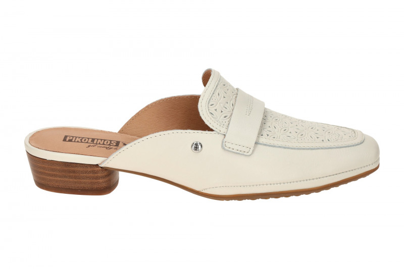 Pikolinos Alameda Pantoletten weiß Blüten W1N-5899C1