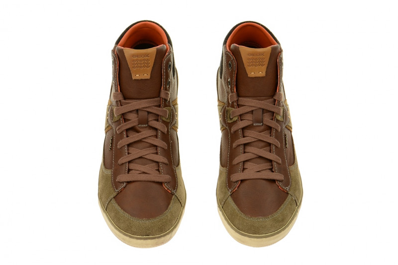 Geox Respira Box B Herren Stiefelette im braun mix - kaufen!