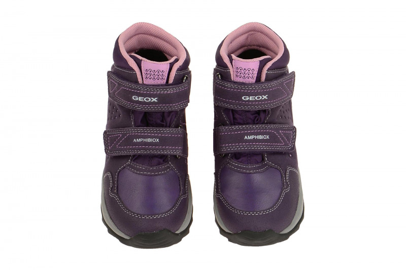 Geox Mädchen Kinderstiefel lila Wasserdicht