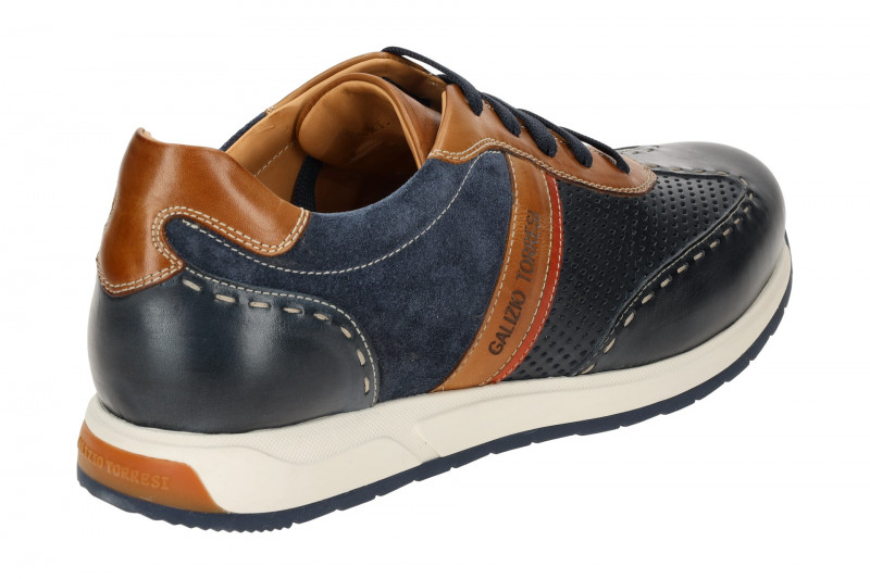 Galizio Torresi Schuhe Sneakers blau braun 419610