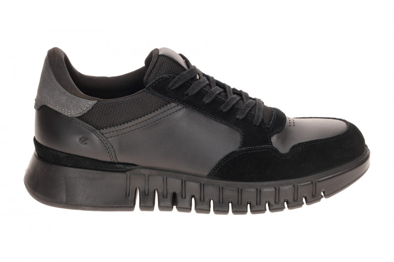 Ecco Gruuv Schuhe schwarz Sneakers Material Mix 512344