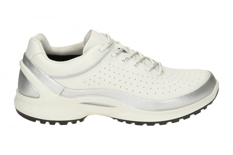 ecco Biom Energi Schuhe weiß silber Sneaker Waterproof