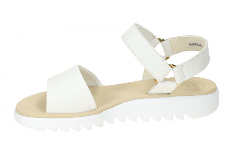 Paul Green Sandale weiß Klett 7781