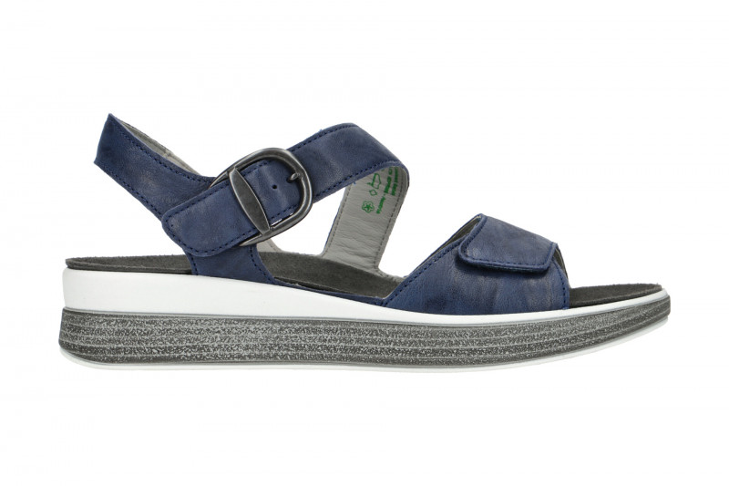 Think Meggie Klett Sandale blau