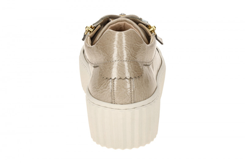 Gabor Plateau Schuhe beige Lack Bumblebee 73.201.92
