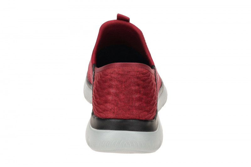 Skechers Summits Schuhe rot melange Slip-Ins 232469