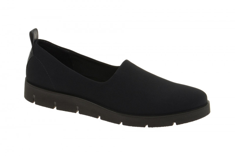 Ecco Bella Slipper schwarz Stretch