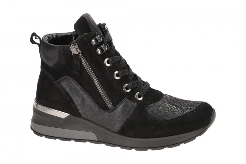 Waldläufer H-Clara-Soft Stiefeletten schwarz Orthotritt