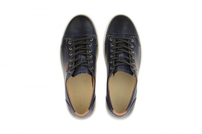 ecco Soft 7 Schuhe blau Limited Edition Sneaker