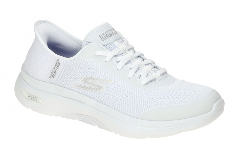 Skechers Go Walk Arch Fit Schuhe weiß SLIP-INS 125319