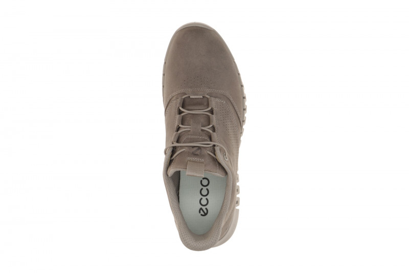 Ecco Gruuv Schuhe taupe grau Herren Sneakers Easy Entry 525304