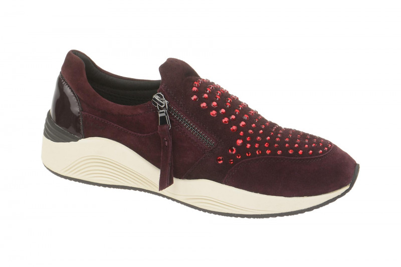 Geox Omaya Schuhe rot Slipper D640SC