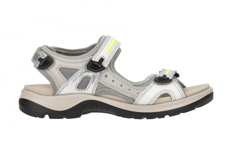 Ecco Offroad Damen Sandale grau silber multi