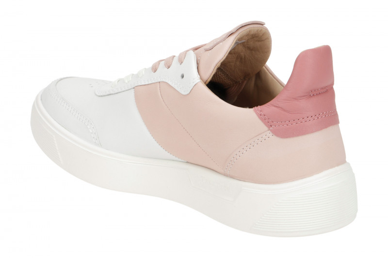 ecco Street Tray Schuhe Sneaker weiß rosa 291183