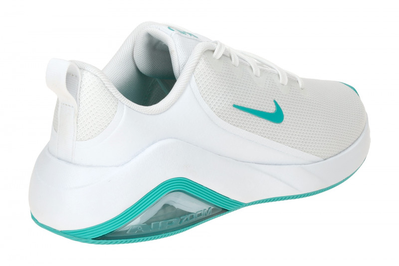 NIKE Air Zoom Bella 7 Sneaker weiß blau Damen Trainer FZ1689