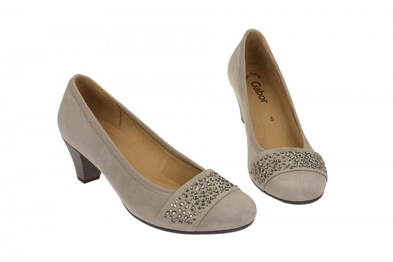 Gabor Pumps grau visone 45.482.12
