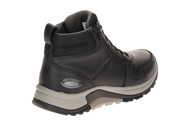 RollingSoft Schuhe Stiefelette schwarz Herren 0800.01.03