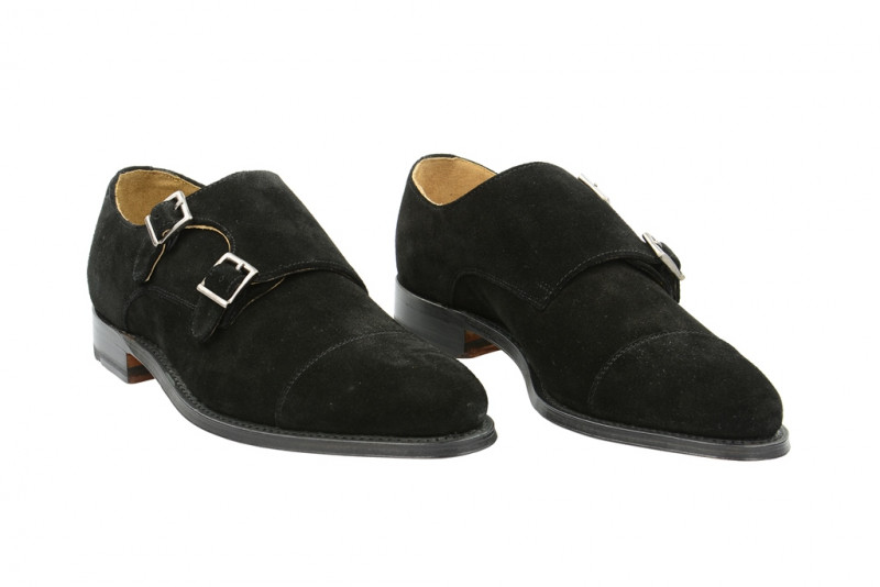 Gordon & Bros Schuhe Fabian schwarz Double-Monk - 4562 black