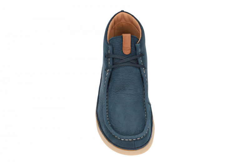 Clarks Oakland Mid Schuhe blau Nubuck