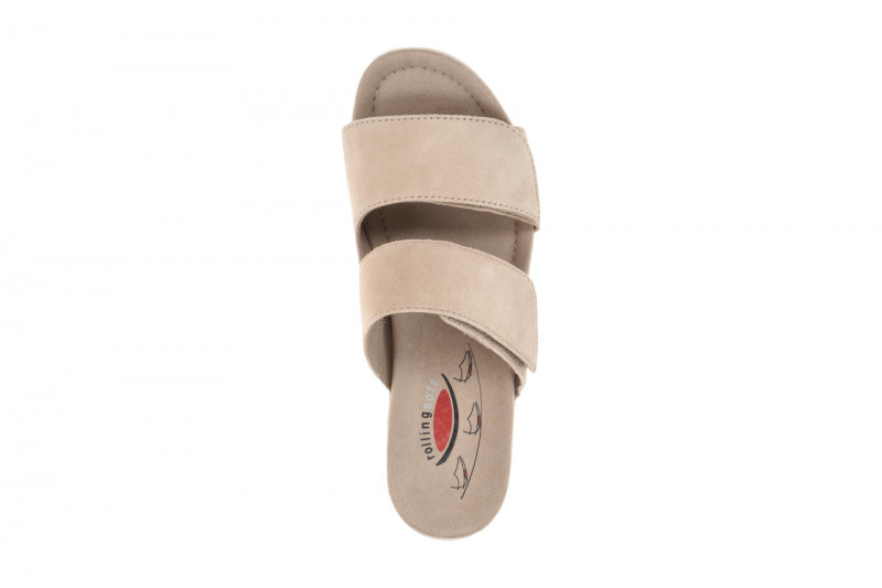 Gabor RollingSoft Pantolette beige sand 66.811.30