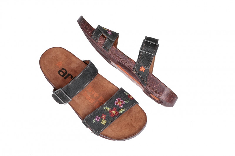 art I Breathe Pantolette regaliz grau - 0978