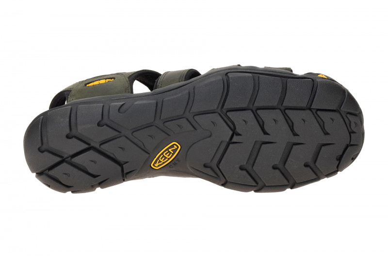 KEEN Clearwater Outdoor Sandale dunkelgrau Leder 1013107