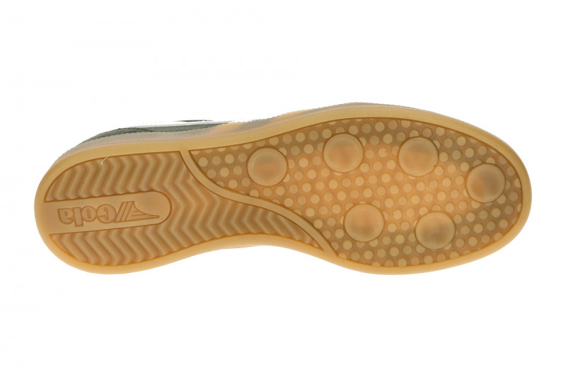 Gola Viper Schuhe Sneakers grün khaki Herren Velour CMB735