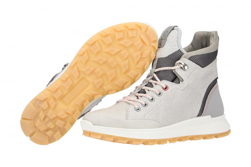 Ecco ExoStrike Damen Stiefel hellgrau