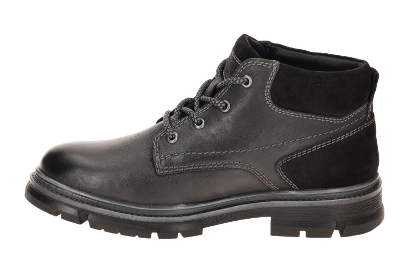 Dockers Schuhe Stiefelette schwarz Herren dünn gefüttert 59MH001