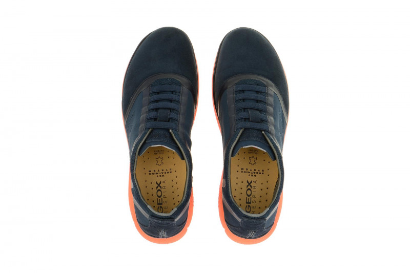 Geox Nebula Schuhe blau orange U54D7B
