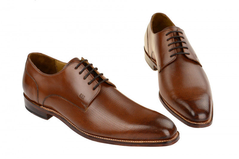 Gordon & Bros Schuhe Milan braun perforiert 4374-I