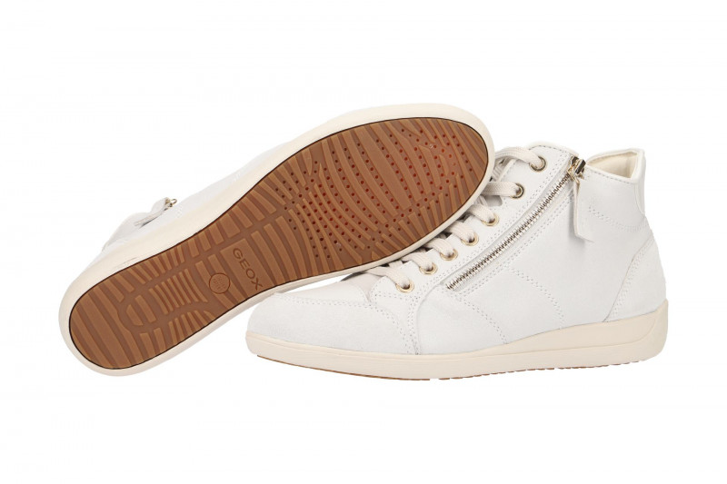 Geox Myria Schuhe weiß Sneaker D6468C