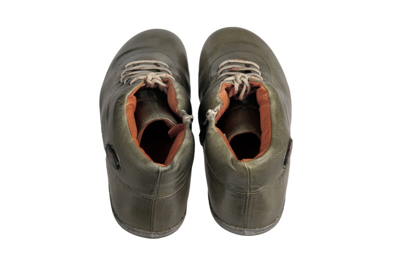 Eject Fini Schuhe in tesla grün Boots