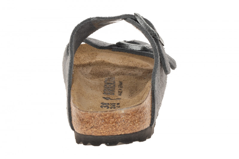 Birkenstock Arizona BS Pantolette dunkelgrau SCHMAL 1031625