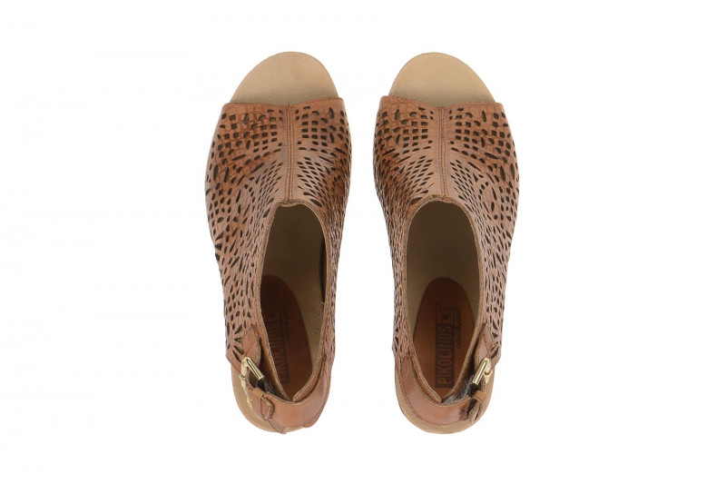 Pikolinos Bali Sandalette braun gelocht Gr 40