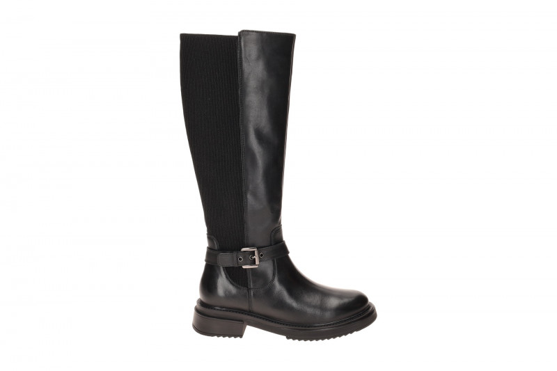 Waldläufer Shelly Schaft Stiefel schwarz H-Weite Stretch 511805