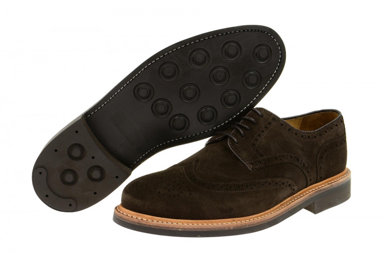 Gordon & Bros Levet dunkel-braun suede 2318