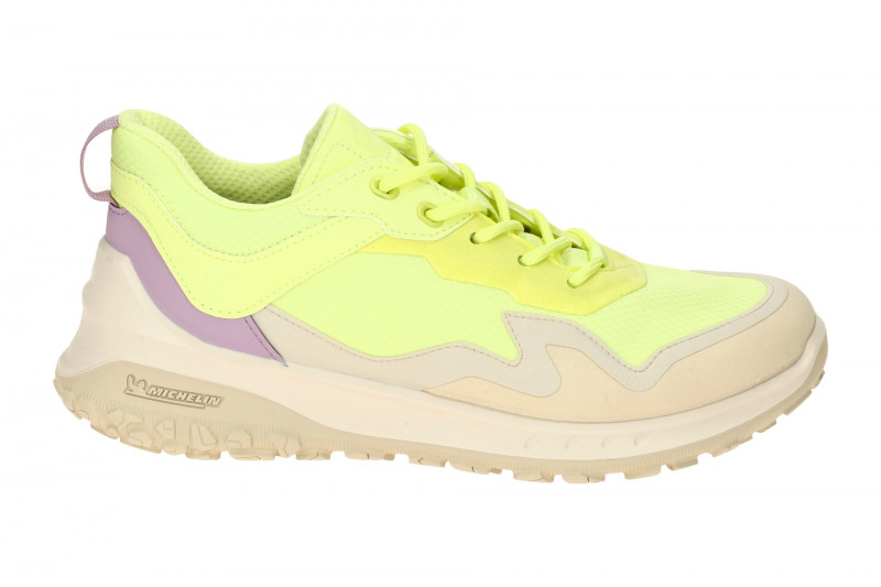 Ecco Ult-Trn Schuhe gelb beige Damen Michelin-Sohle 824333
