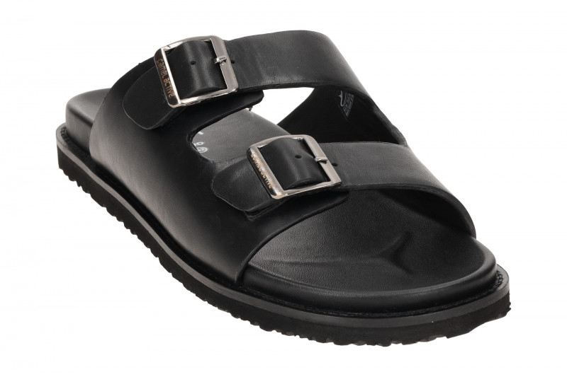 camel active Vivo Pantolette schwarz Herren Nappa 54VV001