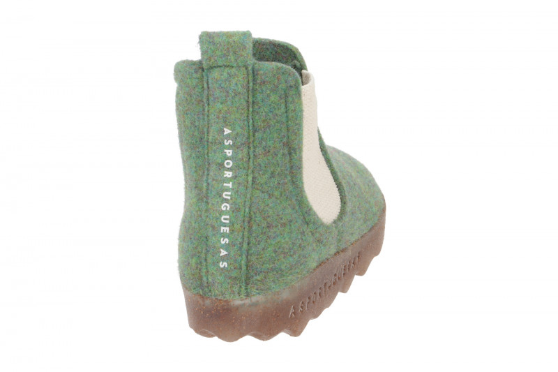 Asportuguesas Caia Chelsea Stiefelette grün Moos