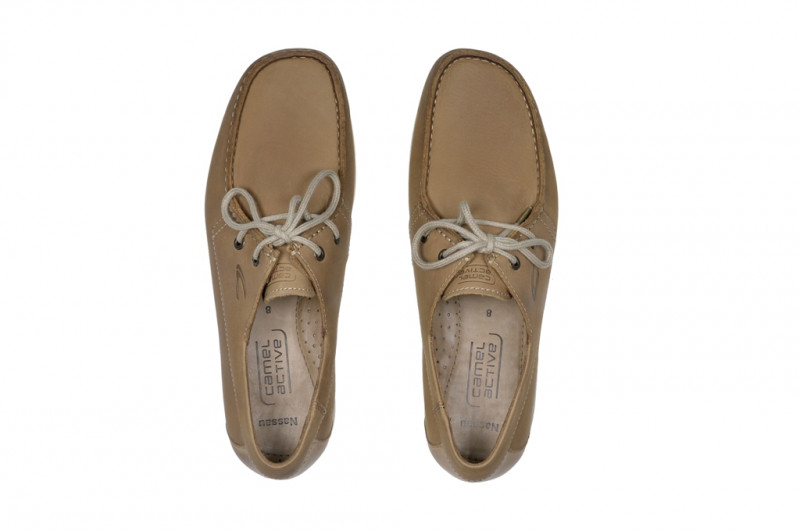 camel active Nassau Mokassin in hellbraun - extra leicht