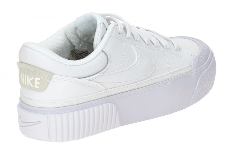 NIKE Court Legacy Lift Sneaker weiß Damen Plateau