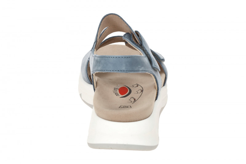 Gabor RollingSoft Sandale blau heaven Nubuck 46.885.26