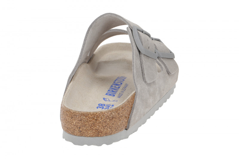 Birkenstock Arizona BS Pantolette grau Normal-Weit 1020507